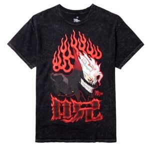 Dandadan Okarun Flame dark washed Graphic T-Shirt